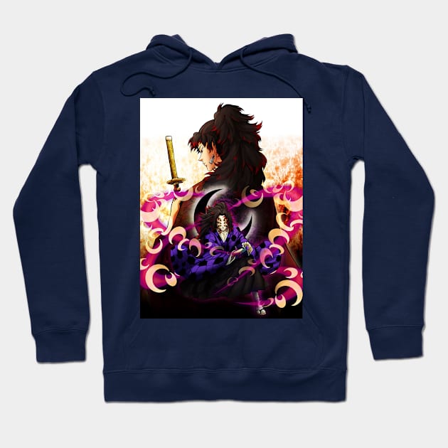 Demon killer brothers Hoodie by mcashe_art